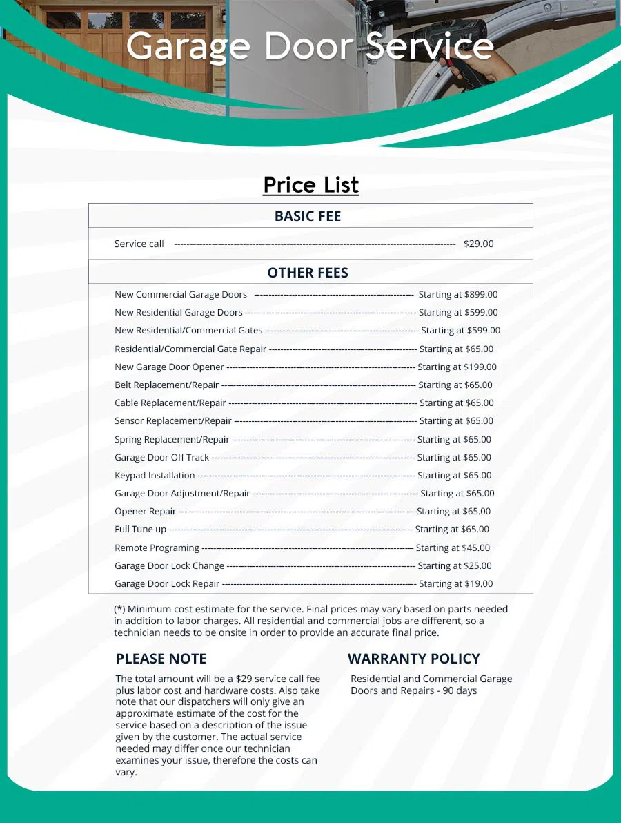 Central Garage Door Service Minneapolis, MN 612-584-2023